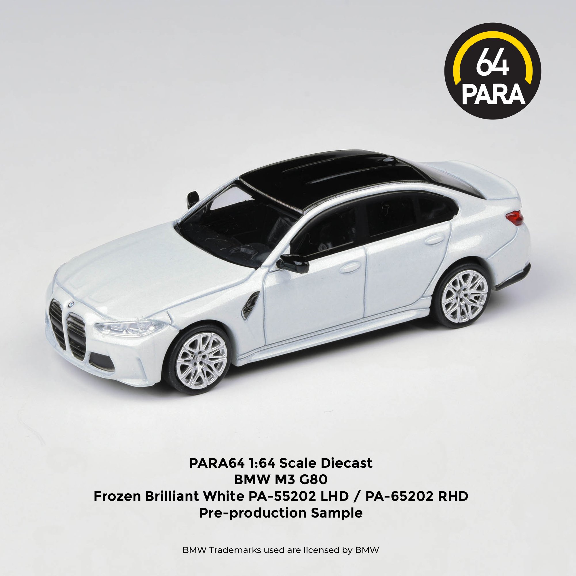 Para64 - BMW M3 (G80) Frozen Brilliant White